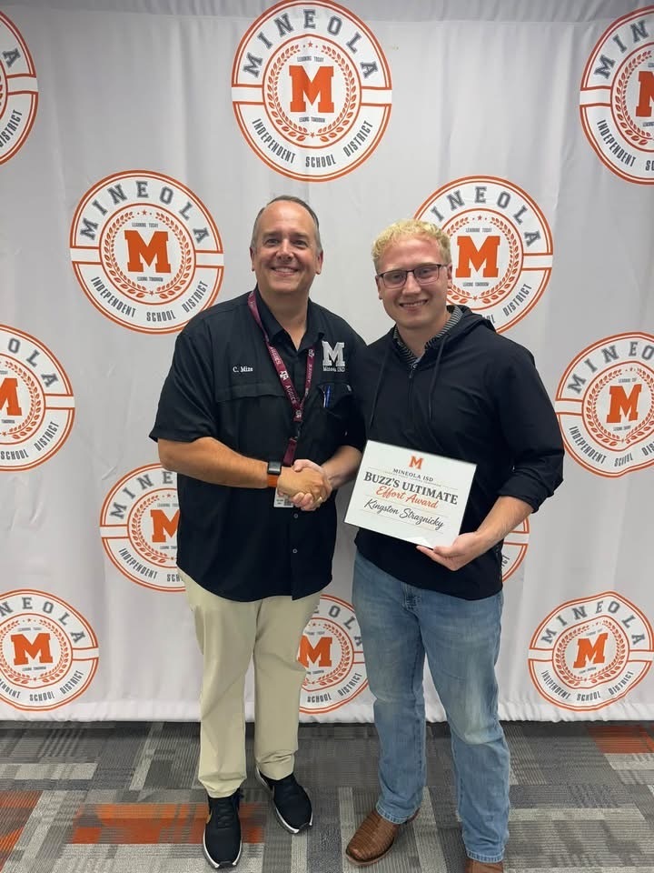 Mr. Mize and Kingston Straznicky