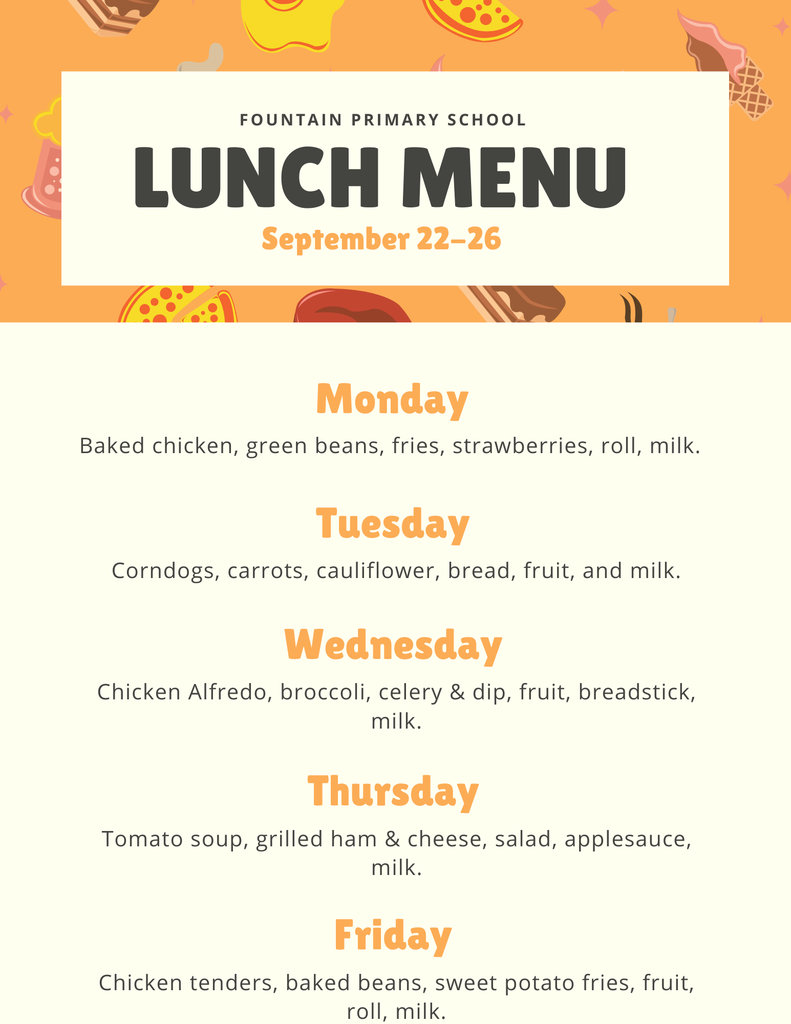 Lunch Menu