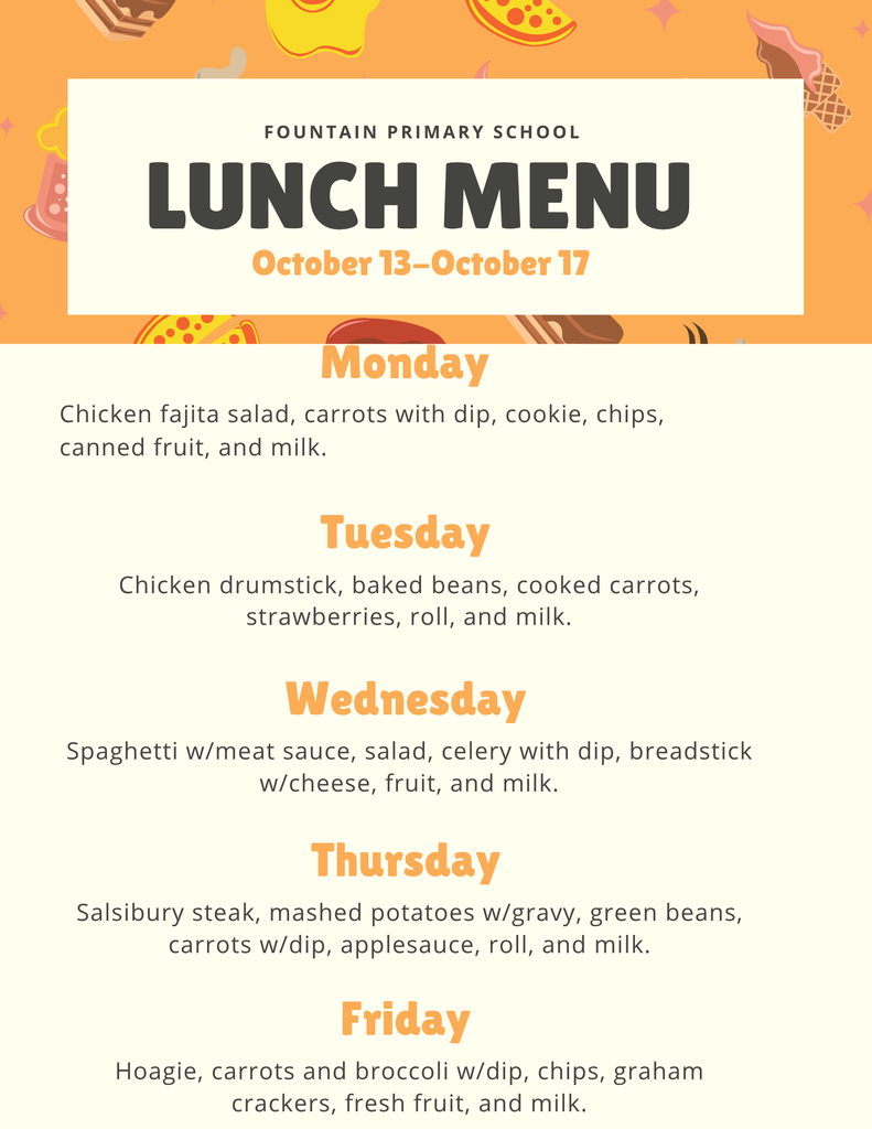 Lunch Menu