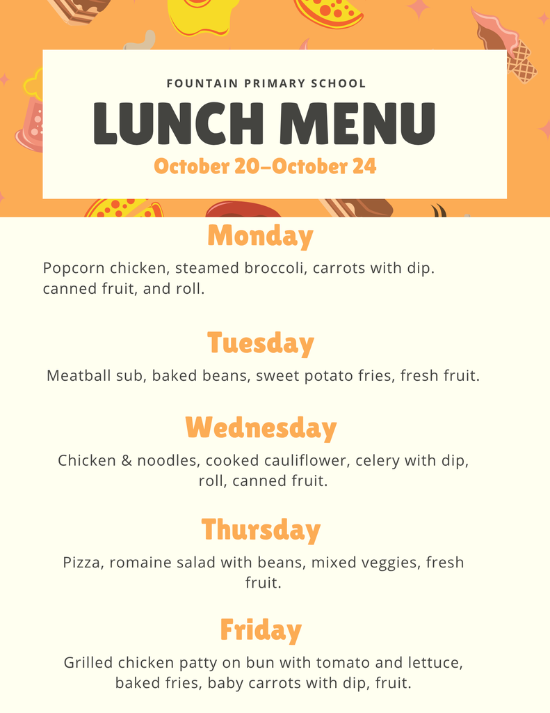 Lunch Menu