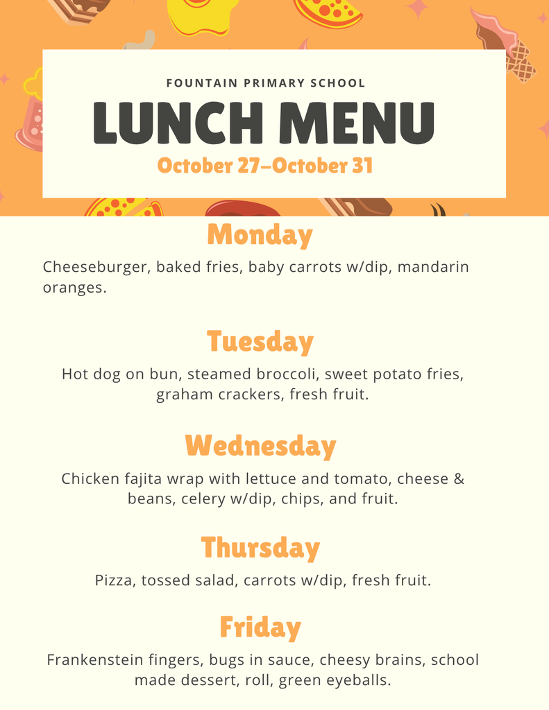 Lunch Menu