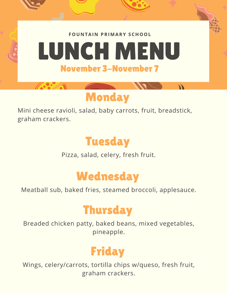 Lunch Menu