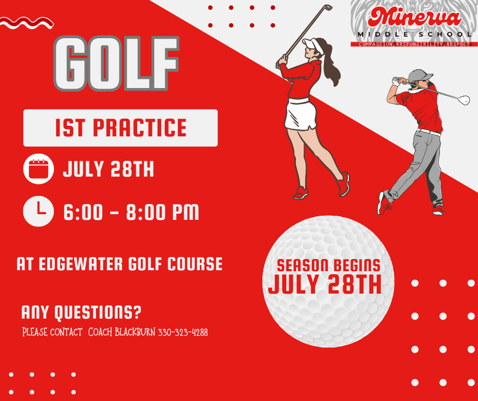 Golf Practice July 28th