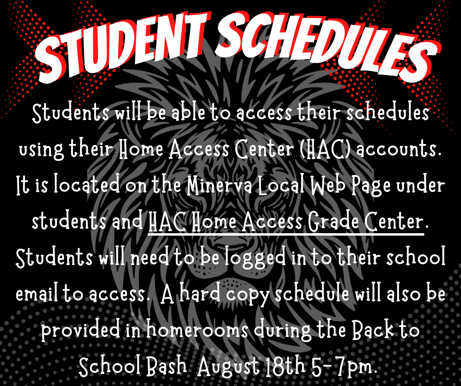 Student Schedules