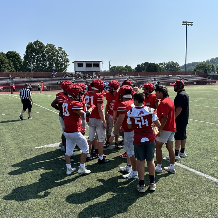 🏈 #MinervaPride was on full display as our Varsity Football team looked strong in today’s final scrimmage! 💪🔥  🚌 Next Friday, hit the road with us to United Local and cheer on Coach Slates and the Minerva Lions as we kick off the season! 🦁