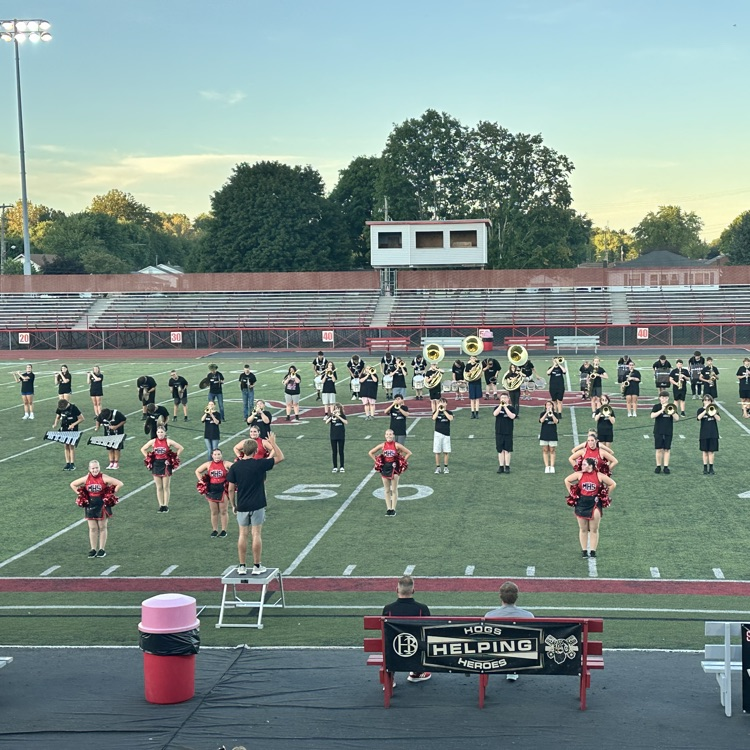 “The Pride of Minerva! 🦁🎶 MHS Meet the Band Night was a tremendous success! What an outstanding performance and an incredible show of community support—the stands were packed! ❤️ Go Lions! #MinervaPride”