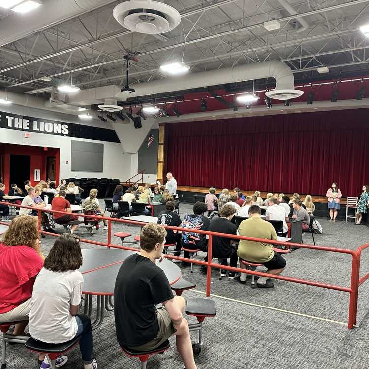 “MHS Class Meetings today! Setting expectations and building the foundation for an amazing 2025-2026 school year. Let’s make it the best one yet—Go Lions! 🦁❤️ #MinervaPride”