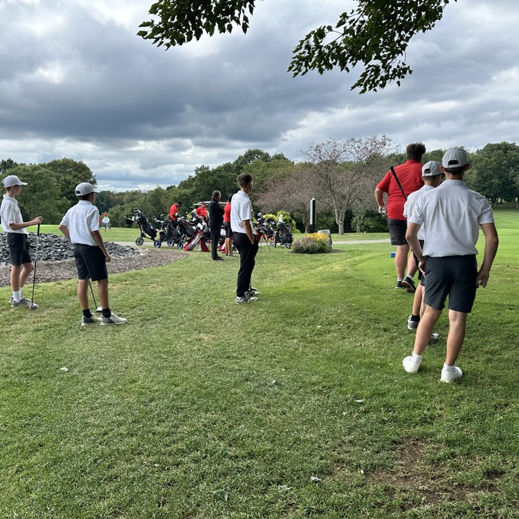 Another Great Day on the Beautiful Great Trail Golf Course as our Undefeated MHS Lions Golf Team takes on the Salem Quakers! Go Lions! 🦁⛳ #MinervaPride