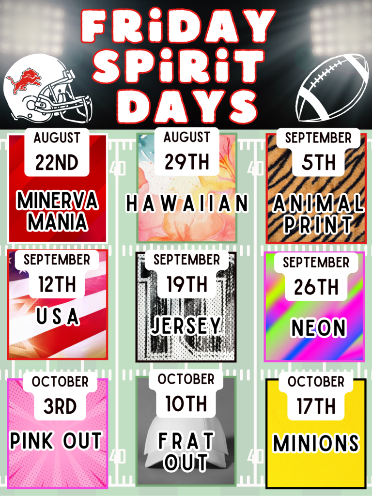 Friday Spirit Days