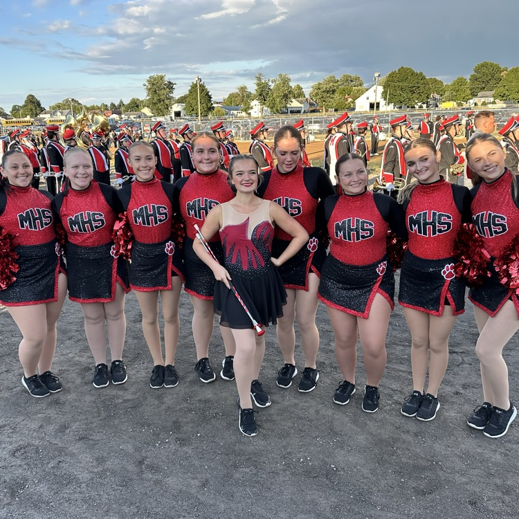 🎶✨ The Pride of Minerva! ✨🎶 Gold Star Performance by the MHS Band at the Stark County Fair Band Show! 🏆🎺🥁 Go Lions! 🦁❤️ #MinervaPride