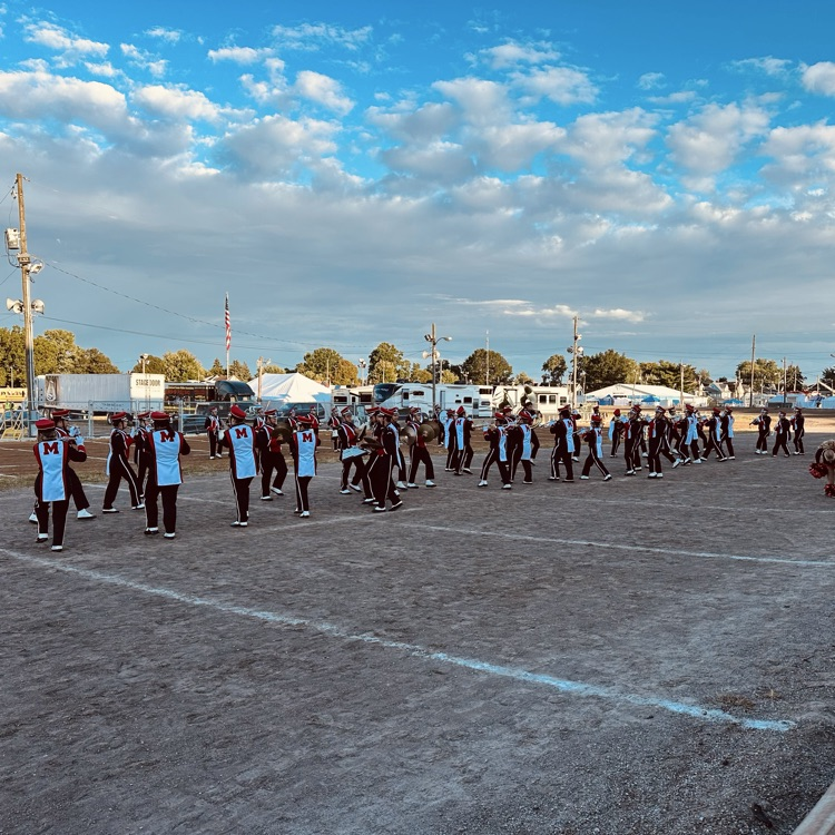🎶✨ The Pride of Minerva! ✨🎶 Gold Star Performance by the MHS Band at the Stark County Fair Band Show! 🏆🎺🥁 Go Lions! 🦁❤️ #MinervaPride