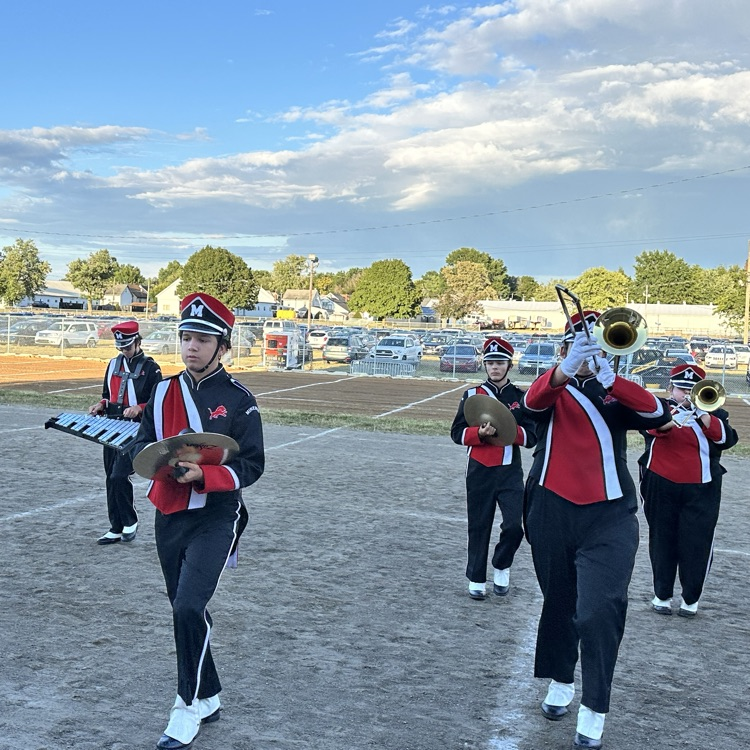 🎶✨ The Pride of Minerva! ✨🎶 Gold Star Performance by the MHS Band at the Stark County Fair Band Show! 🏆🎺🥁 Go Lions! 🦁❤️ #MinervaPride