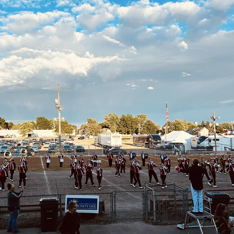 🎶✨ The Pride of Minerva! ✨🎶 Gold Star Performance by the MHS Band at the Stark County Fair Band Show! 🏆🎺🥁 Go Lions! 🦁❤️ #MinervaPride