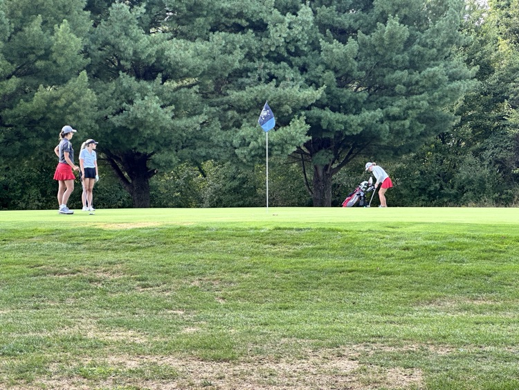 🔥 13-0!! School Record Alert!! 🔥 Minerva Varsity Girls Golf sets a new school record with 163 for nine holes!!  The Lady Lions stay undefeated with a big EBC victory, 163-206 over West Branch! These ladies are on fire!! 🔥⛳🐾  Go Lions! #MinervaPride 
