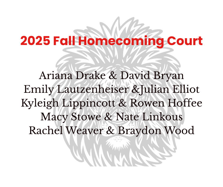 2025 Fall Homecoming Court