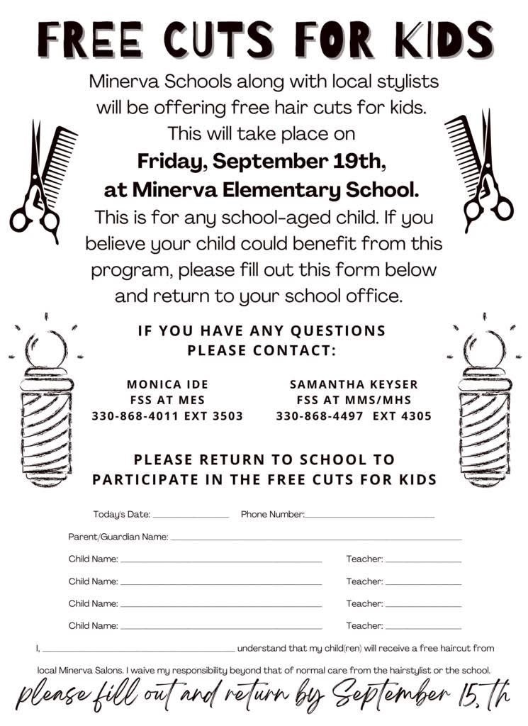 Free haircuts 