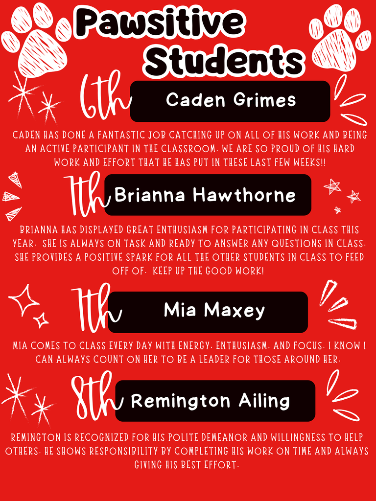 Pawsitive Students