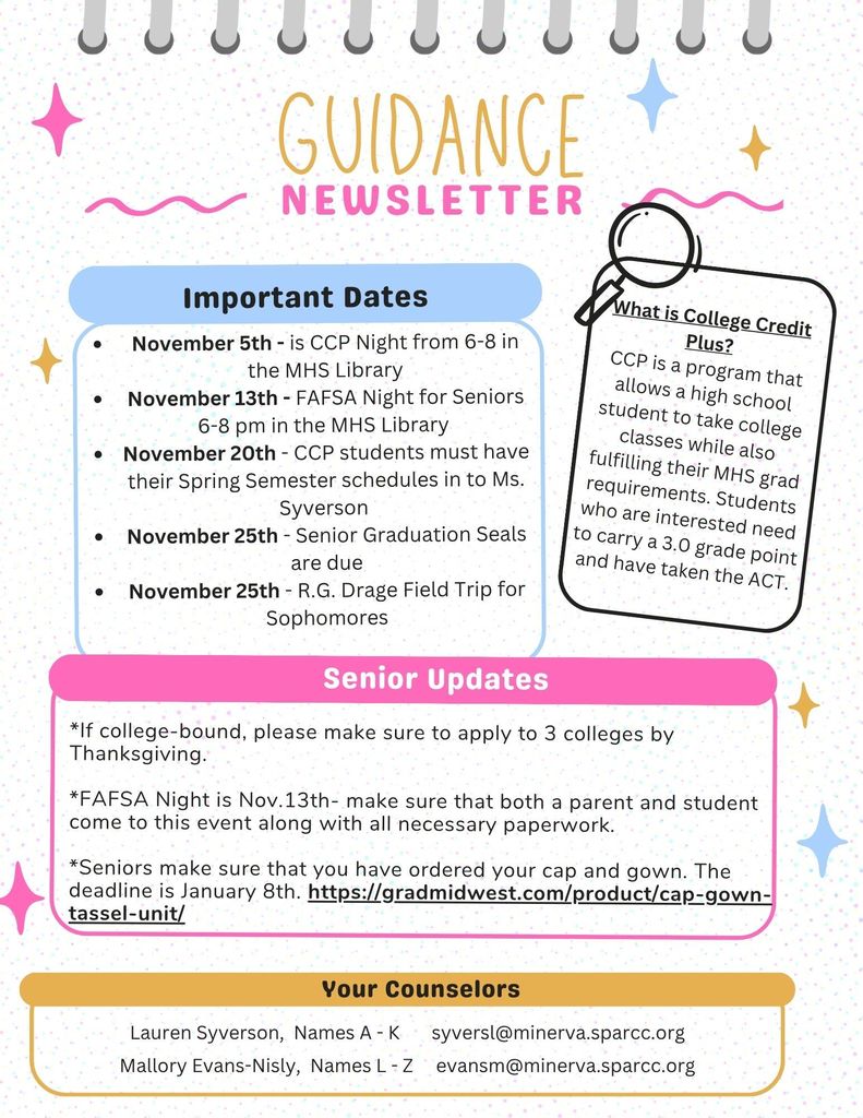 MHS November 2025 Newsletter