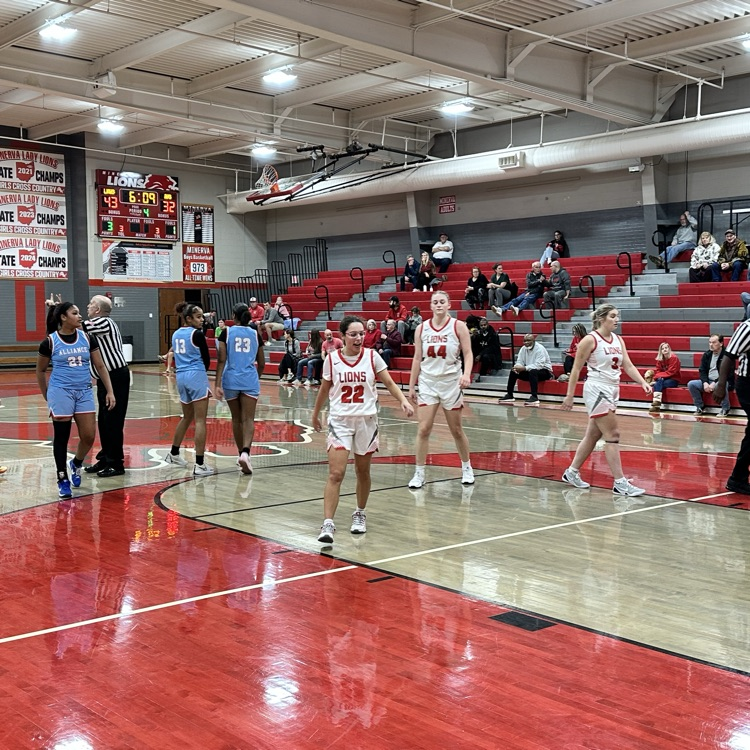 It’s a GREAT day to be a Minerva Lion! 🦁 Minerva Girls Basketball defends home court with a 47–37 victory! A complete team effort. Go Lions! #MinervaPride