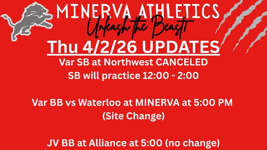 Athletic Updates 4/2/26