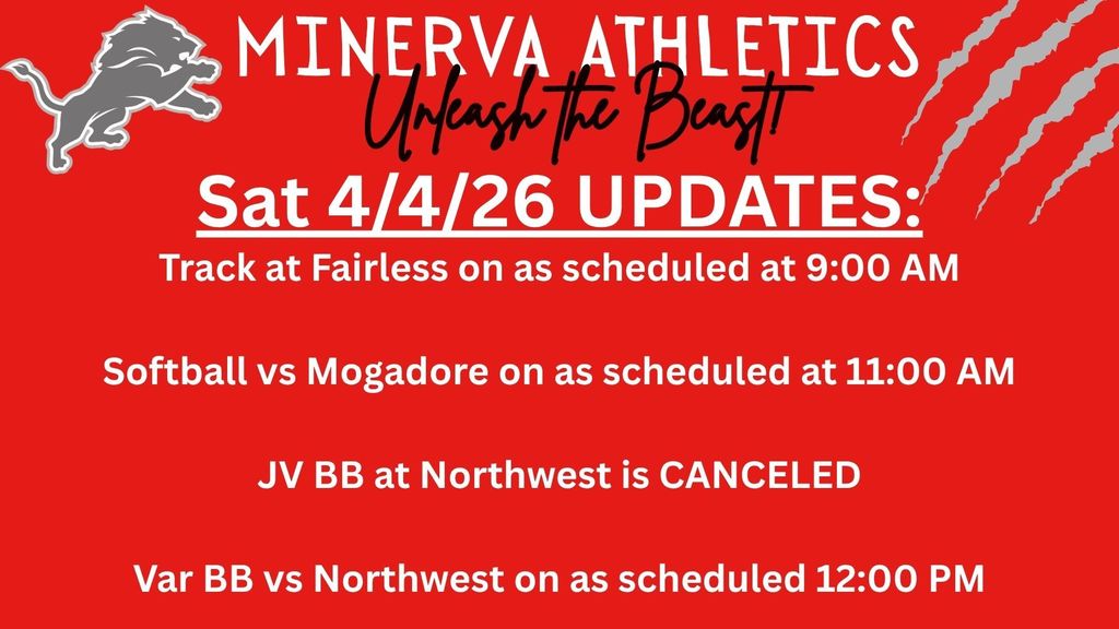 Athletic Updates 4/4/26