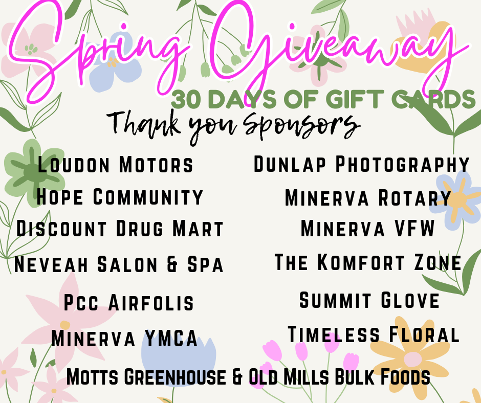 Spring Giveaway