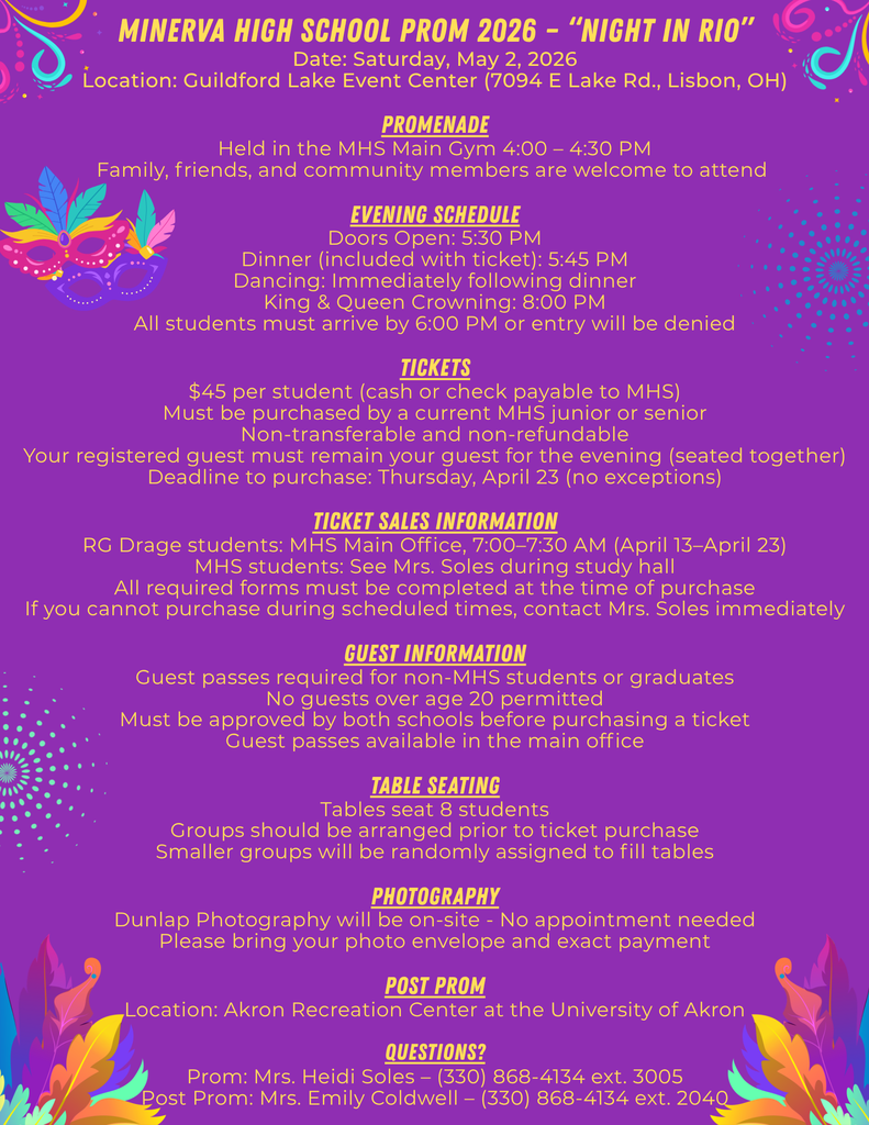 MHS April News  and Updates