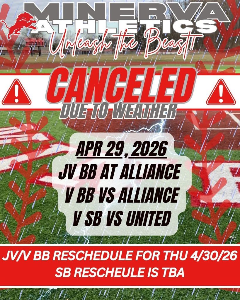 Wed 4-29-26 CANCELED Games