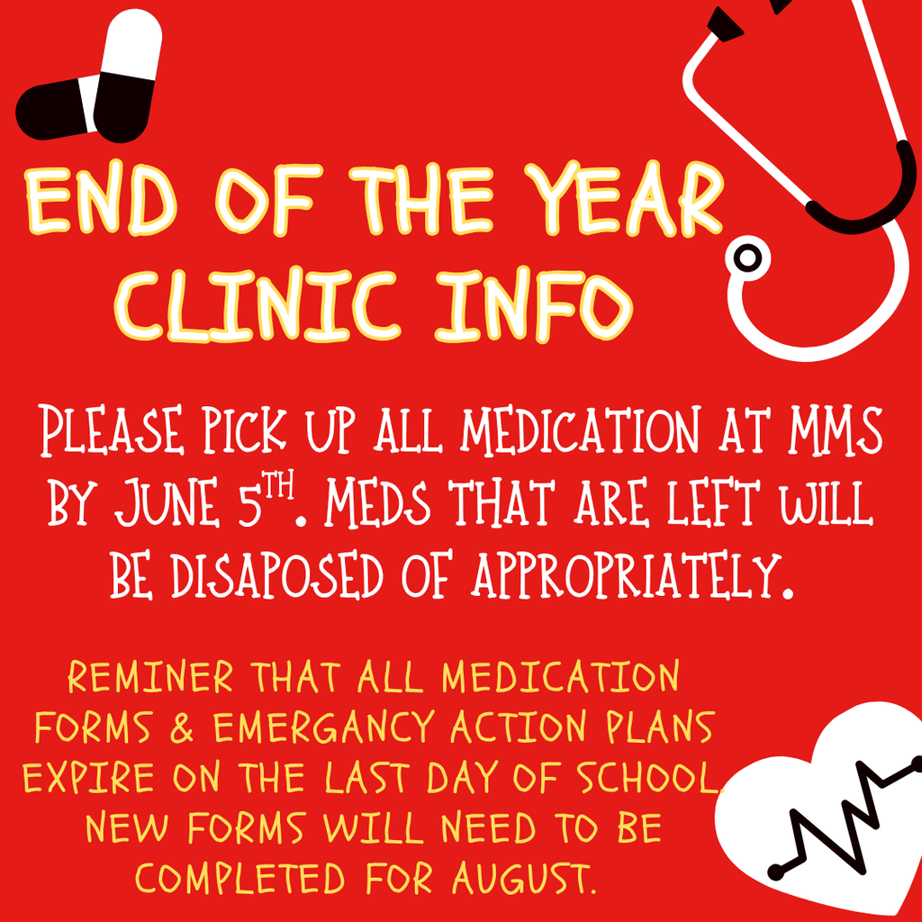 End of Year Clinic Info