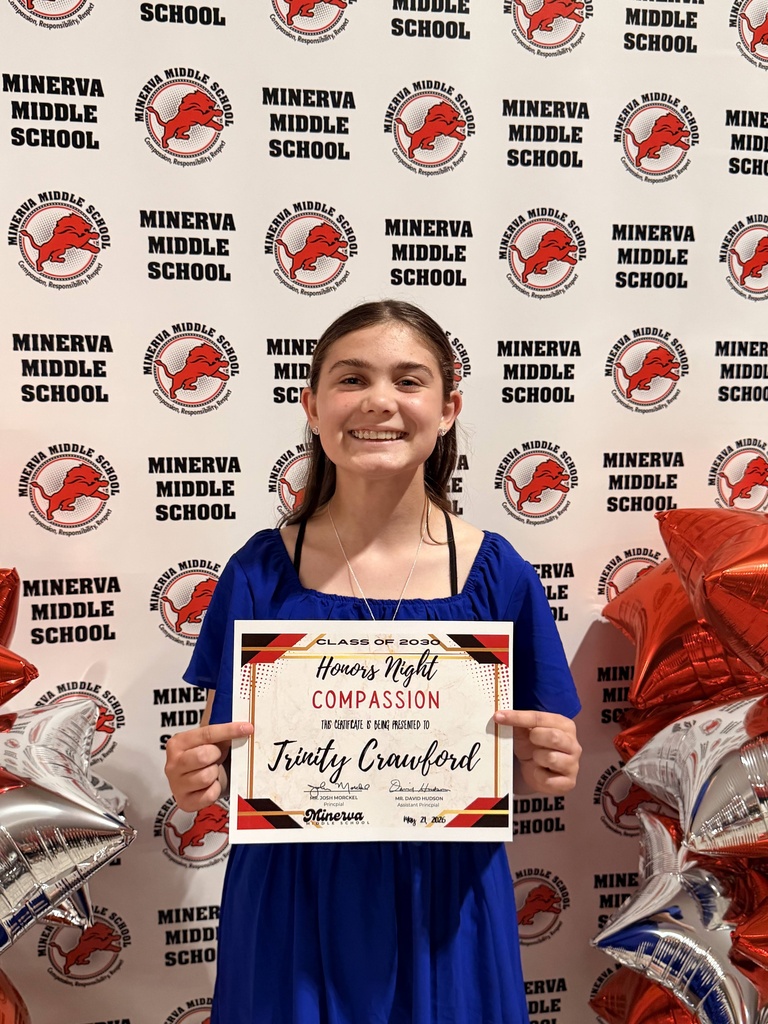 8th grade honors night