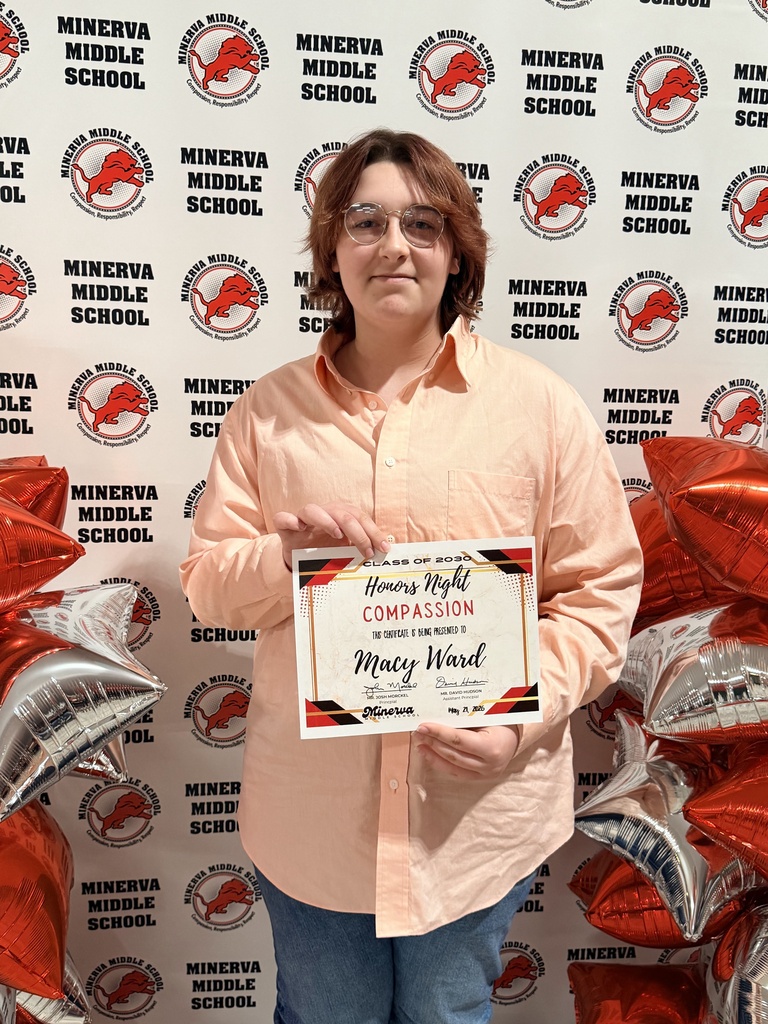 8th grade honors night
