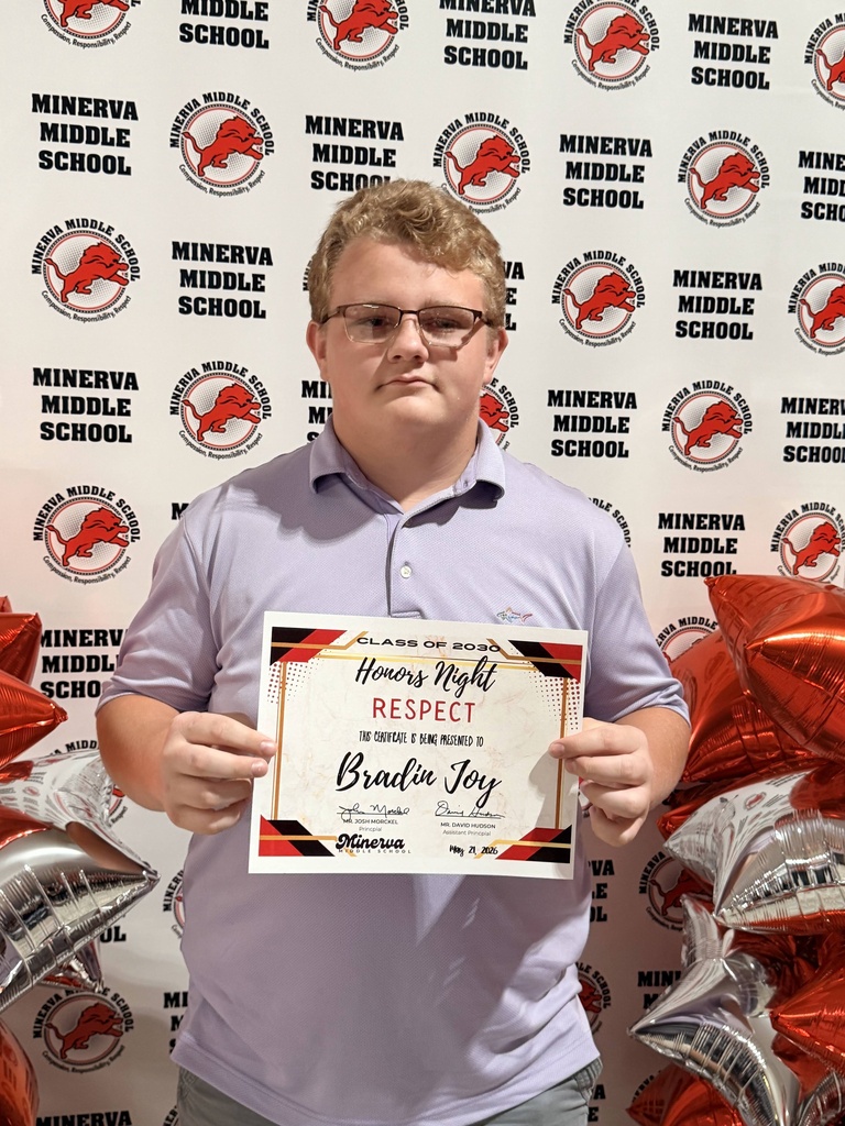 8th grade honors night
