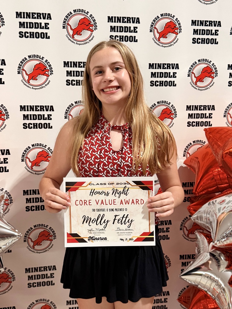 8th grade honors night
