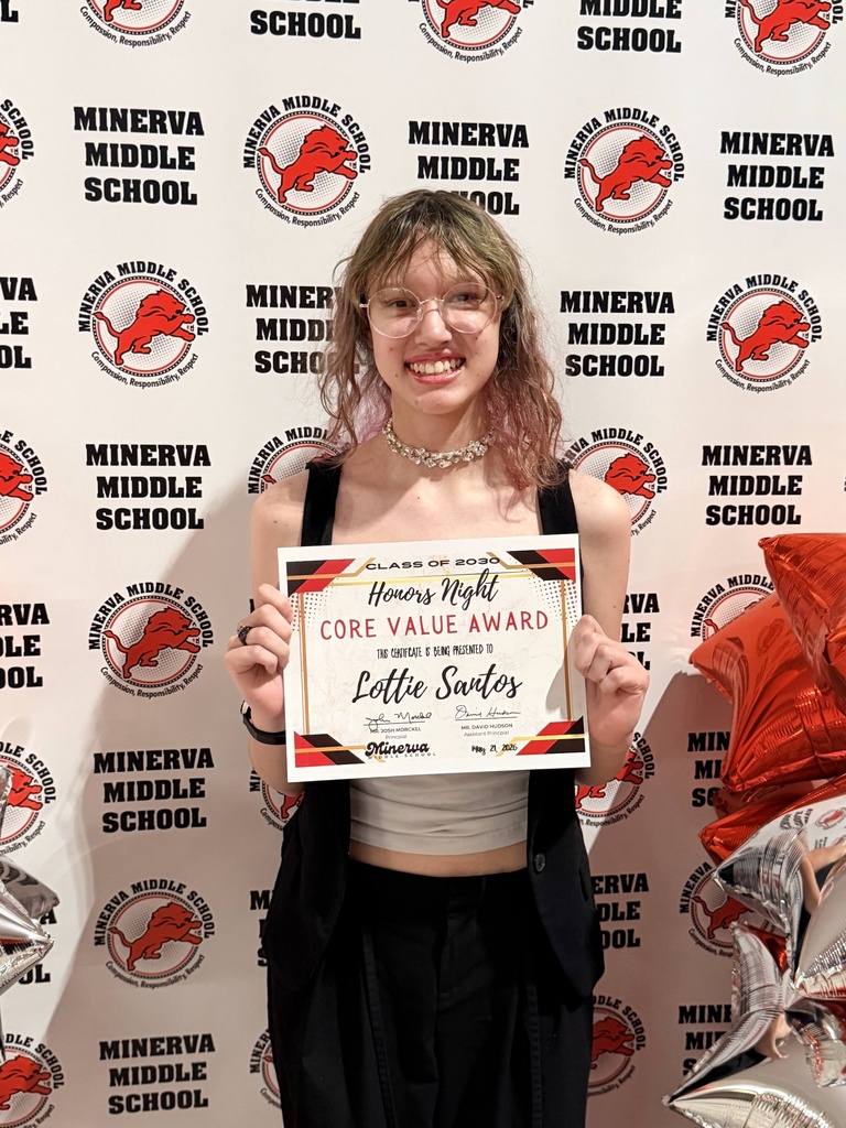 8th grade honors night