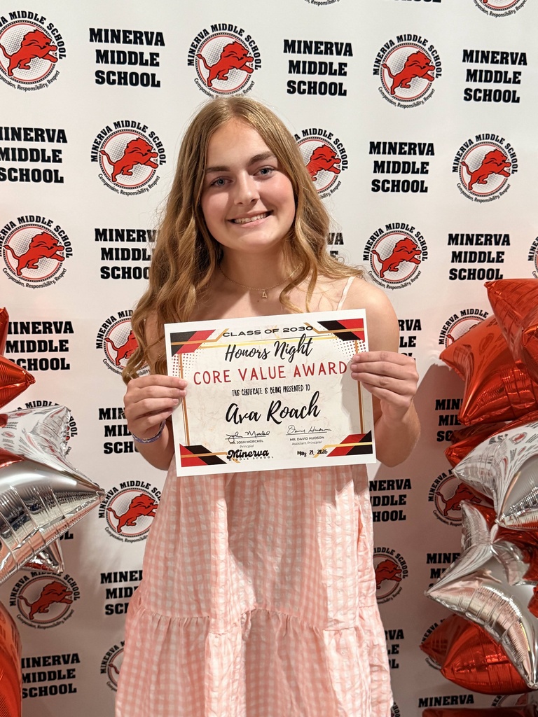 8th grade honors night