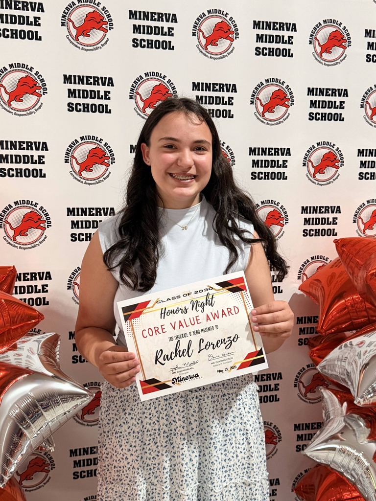 8th grade honors night