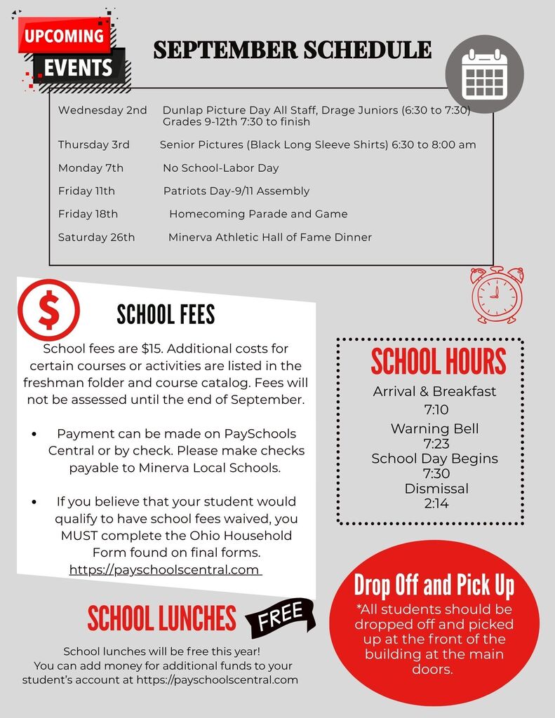 MHS August 2026 Newsletter!