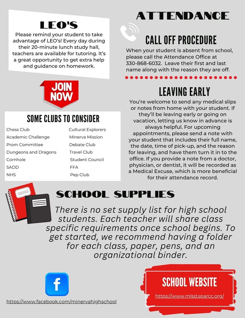 MHS August 2026 Newsletter!