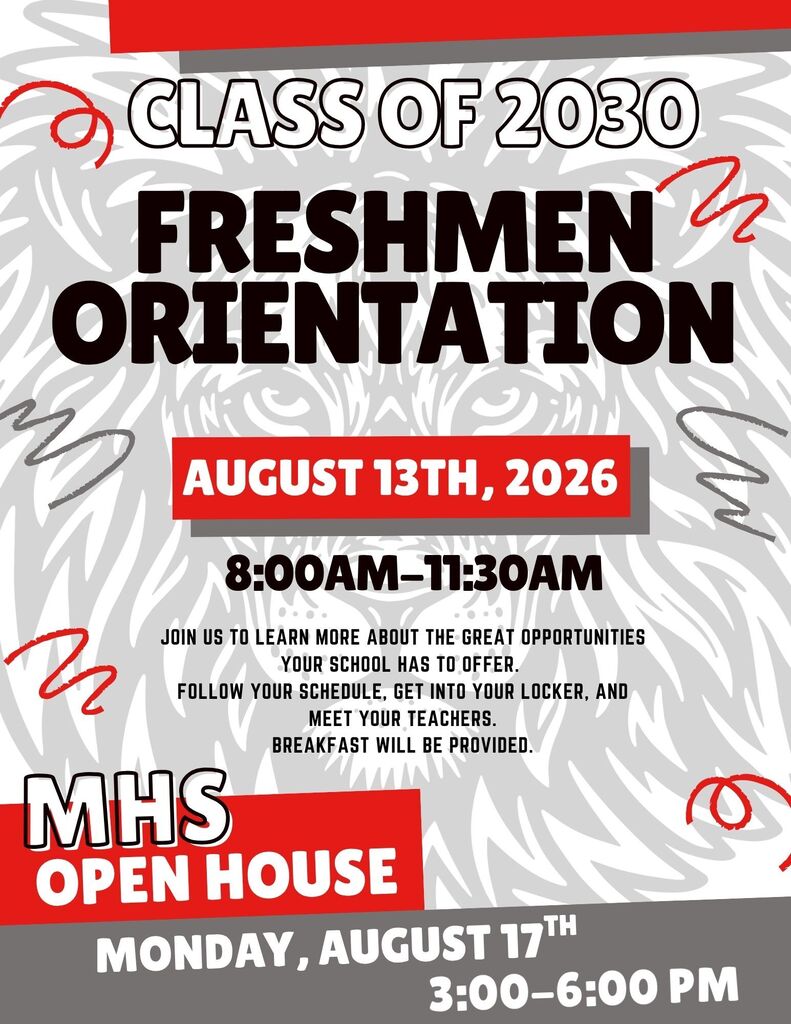 MHS August 2026 Newsletter!