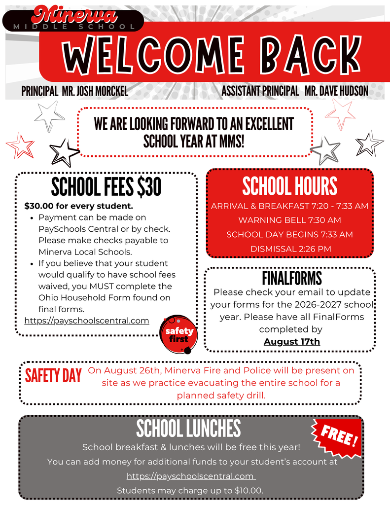 Welcome Back MMS! 