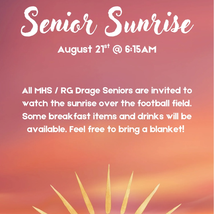Senior Sumrise!