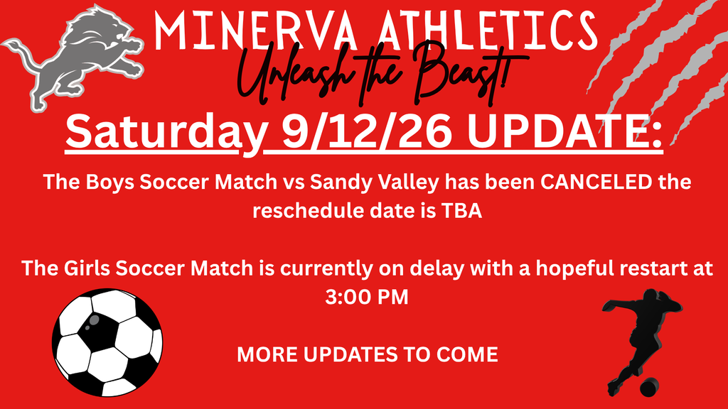 Athletic Update 9-12-26