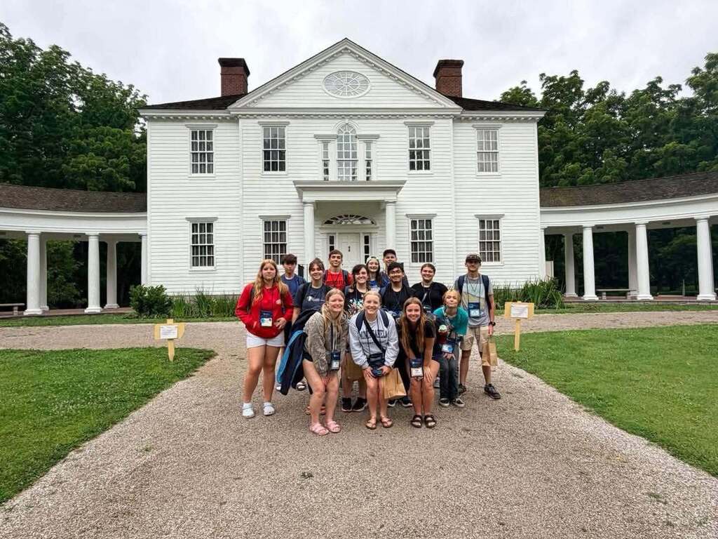 A series of photos showing Mingo Central student Bianca Moore participating in the West Virginia Governor's School for Tourism. The images capture Bianca visiting landmarks, learning from tourism and industry professionals, exploring destinations across West Virginia, and representing Mingo Central during the statewide summer program.