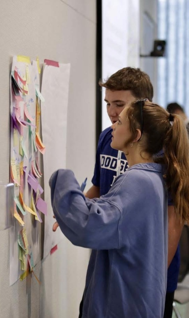 A series of photos showing Mingo Central student Blake Smith participating in the West Virginia Governor's School of Entrepreneurship. The images feature Blake collaborating with students from across the state, participating in leadership and innovation activities, attending presentations and workshops, and representing Mingo Central during the statewide summer program focused on entrepreneurship and problem-solving.
