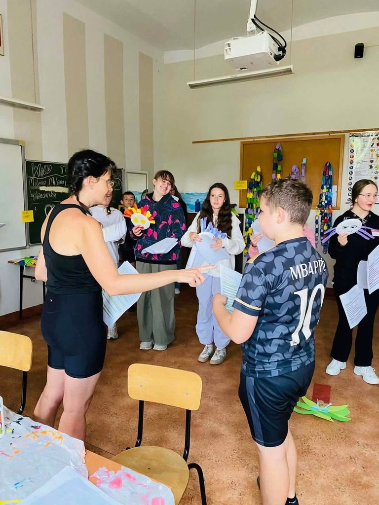 Photos show Mingo Central Spanish and theater teacher Anne Justice during her trip to Poland, where she traveled to teach English. The images capture Anne experiencing a different culture while sharing her passion for education and language with students abroad.