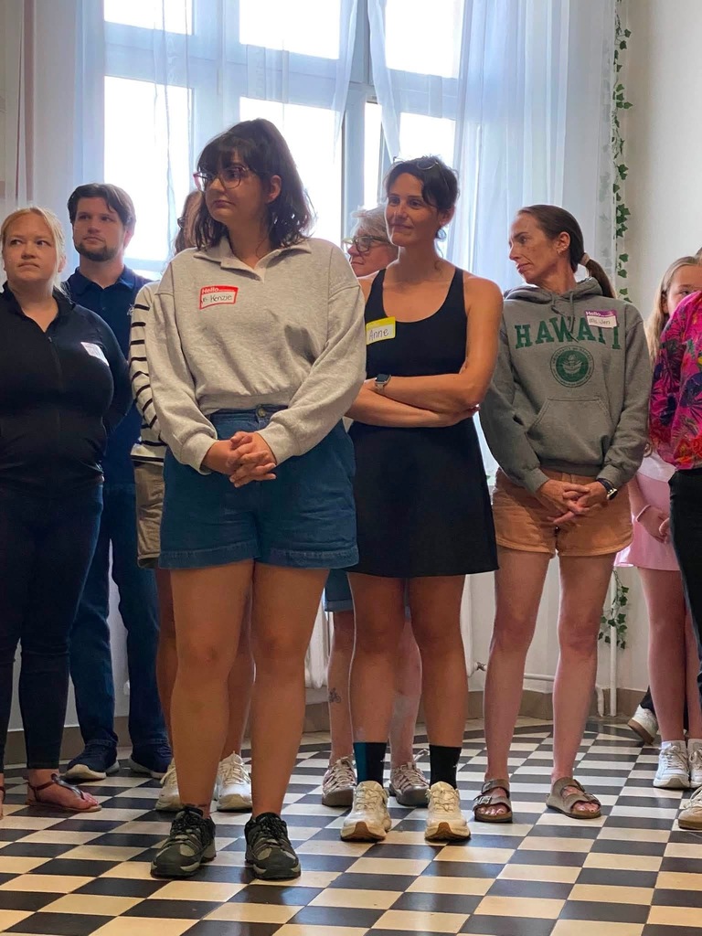 Photos show Mingo Central Spanish and theater teacher Anne Justice during her trip to Poland, where she traveled to teach English. The images capture Anne experiencing a different culture while sharing her passion for education and language with students abroad.
