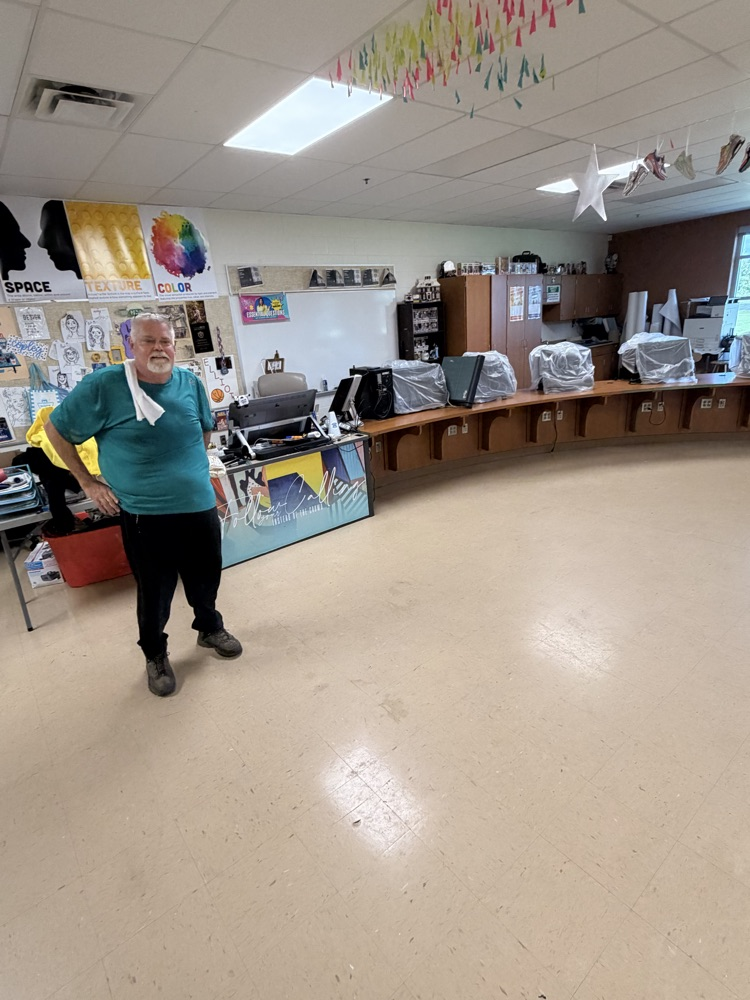 Custodial at MCHS Cleaning and doing custodial duties.