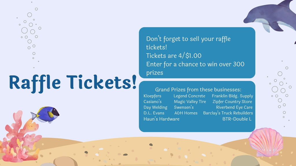 Raffle tickets