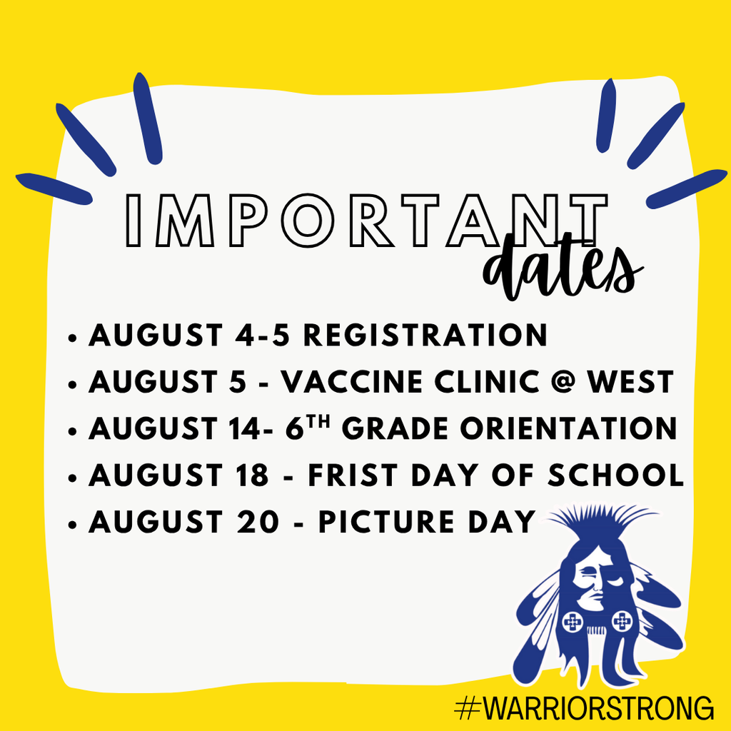 Important Dates