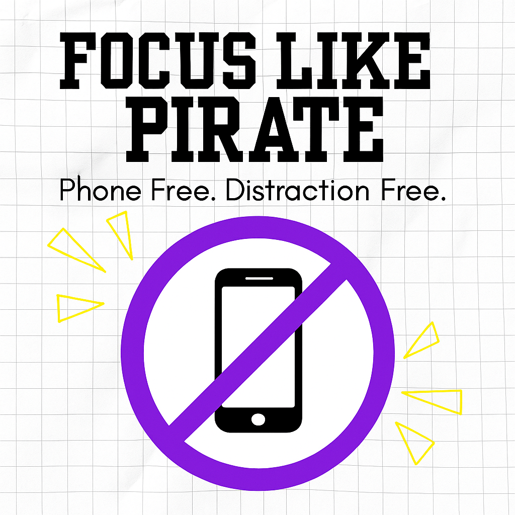 Focus like a pirate at east minico